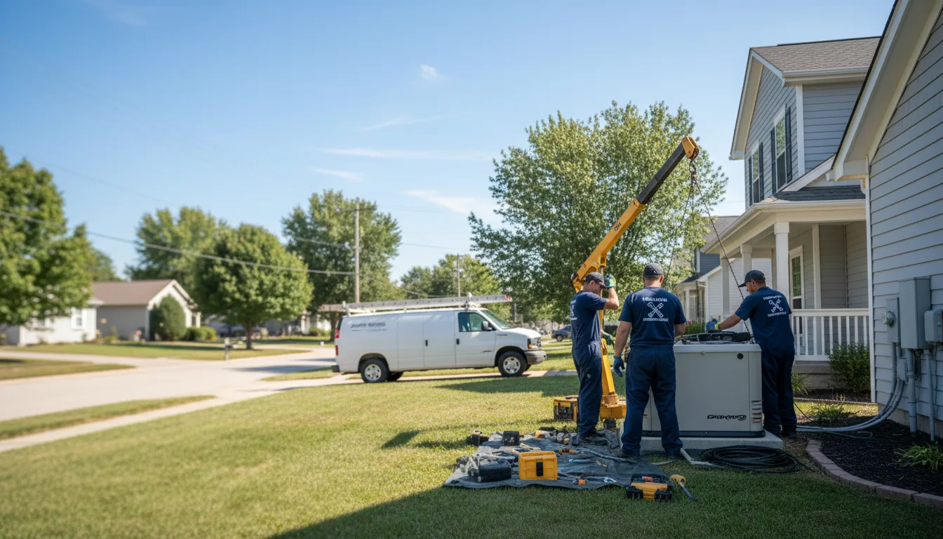 Generator Installation in Clay Center, KS near me